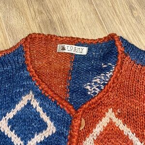 6. 25-27”PTP Toshy Handmade Cardigan + Made In Bolivia